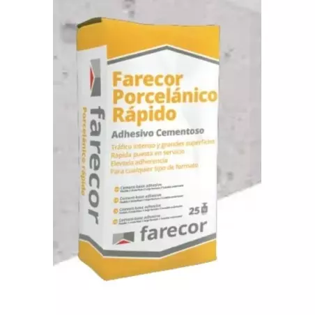 FARECOR PORCELANICO RAPIDO